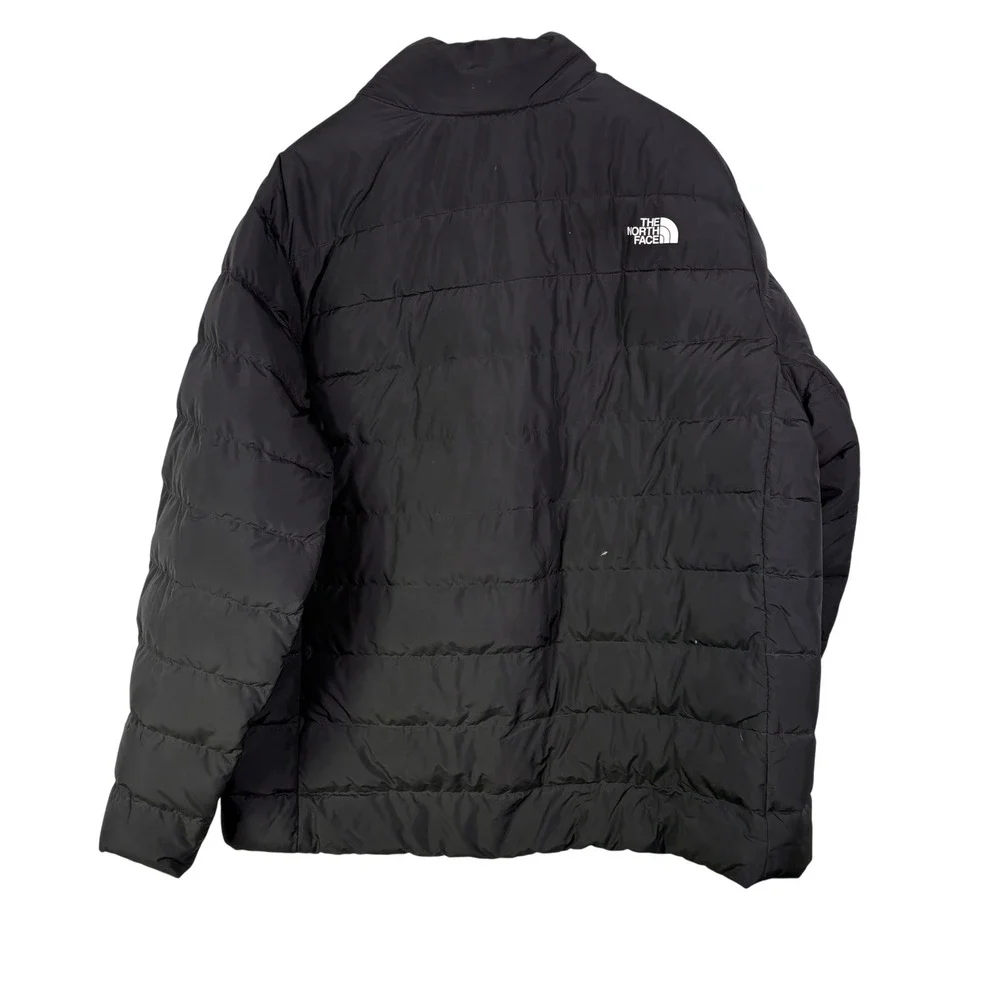 The North Face Big Aconcagua 3 Puffer Jacket Mens 3XL Black Down Winter Coat